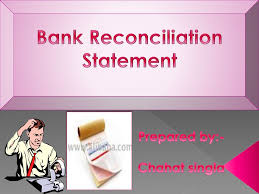 CLASS 11th COMMERCE ACCOUNTANCY BANK RECONCILIATION STATEMENT PART-l