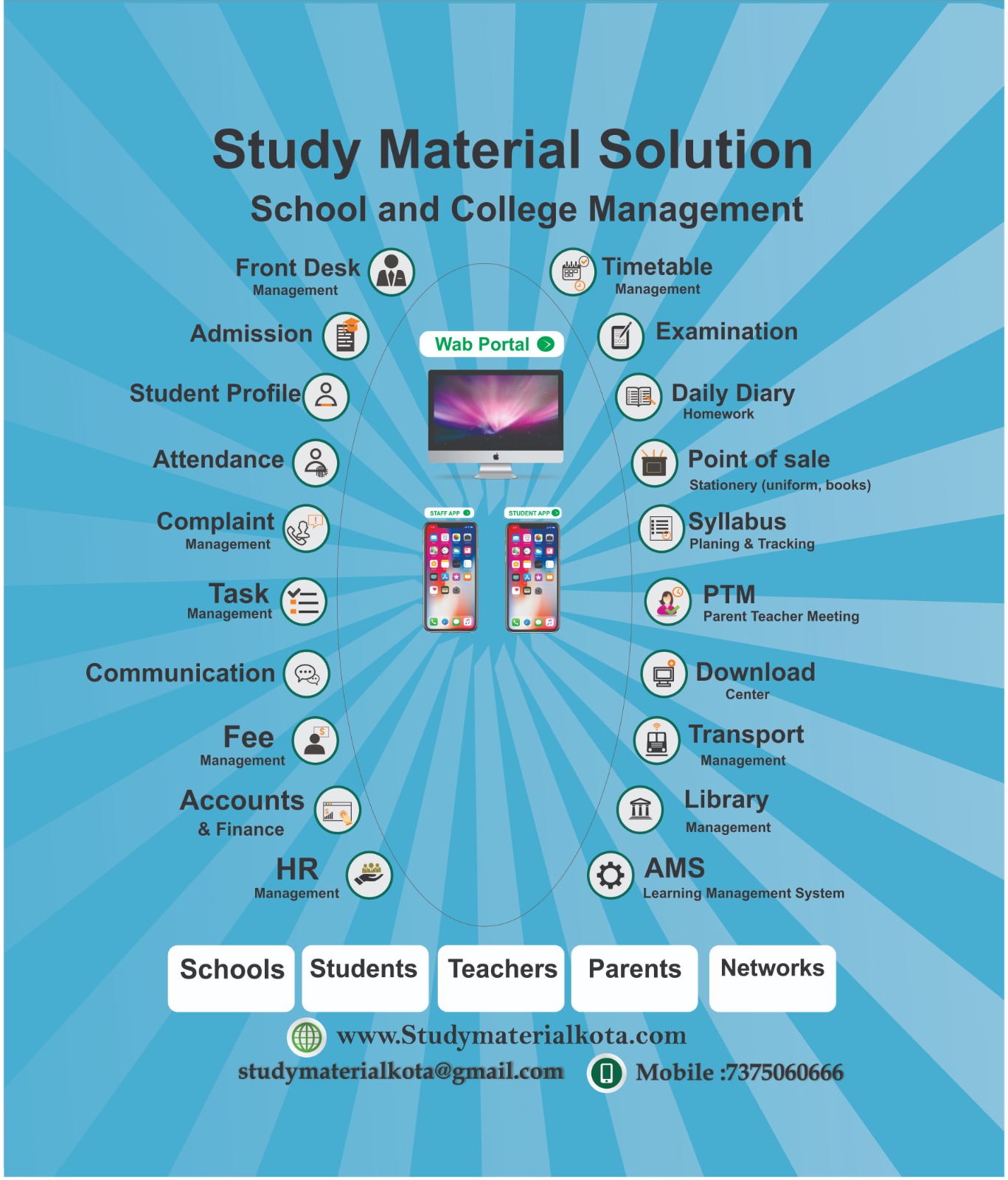 Schools ERP Programe